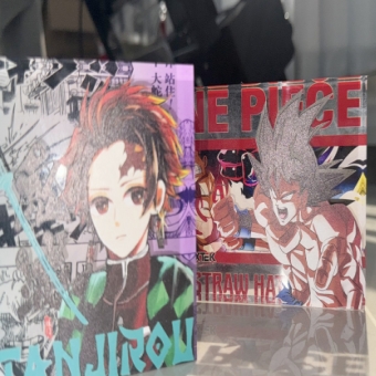 Double-Sided Anime Magic: Printed by UV printer 3040